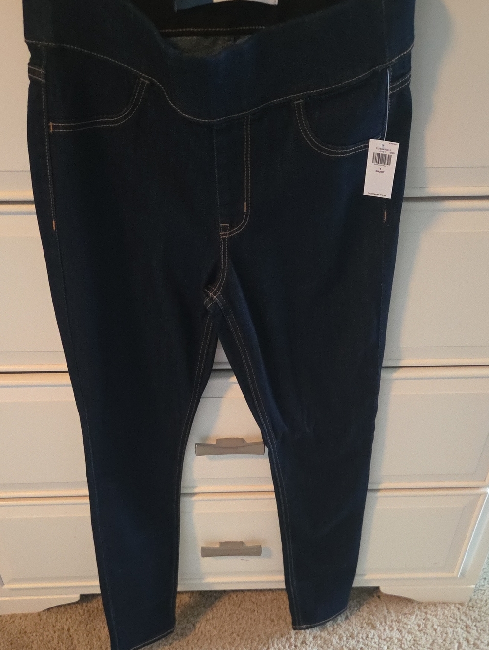 Old Navy Women's Dark Indigo Skinny Jeans